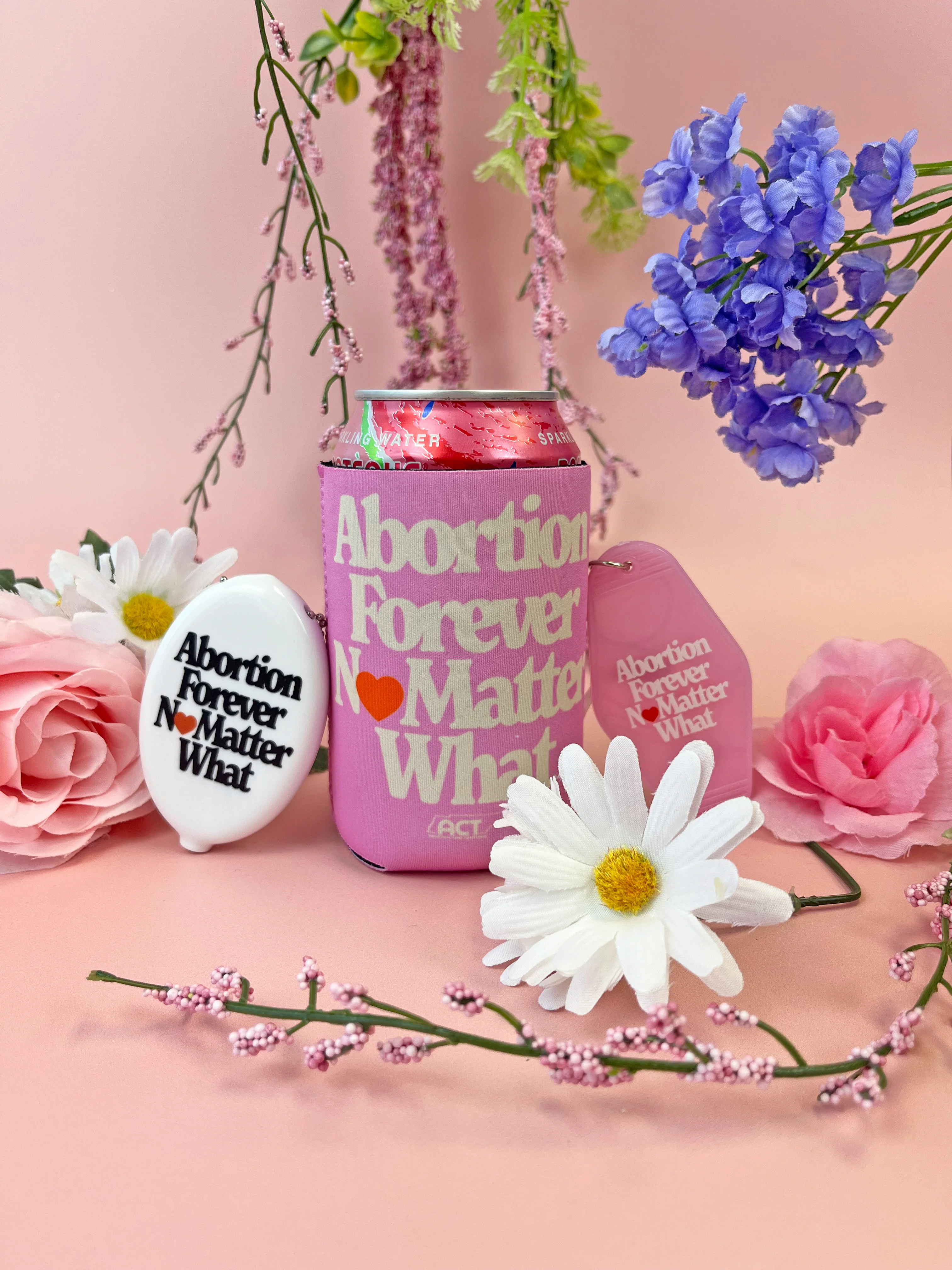 Abortion Forever Heart Motel Keychain - Image 3