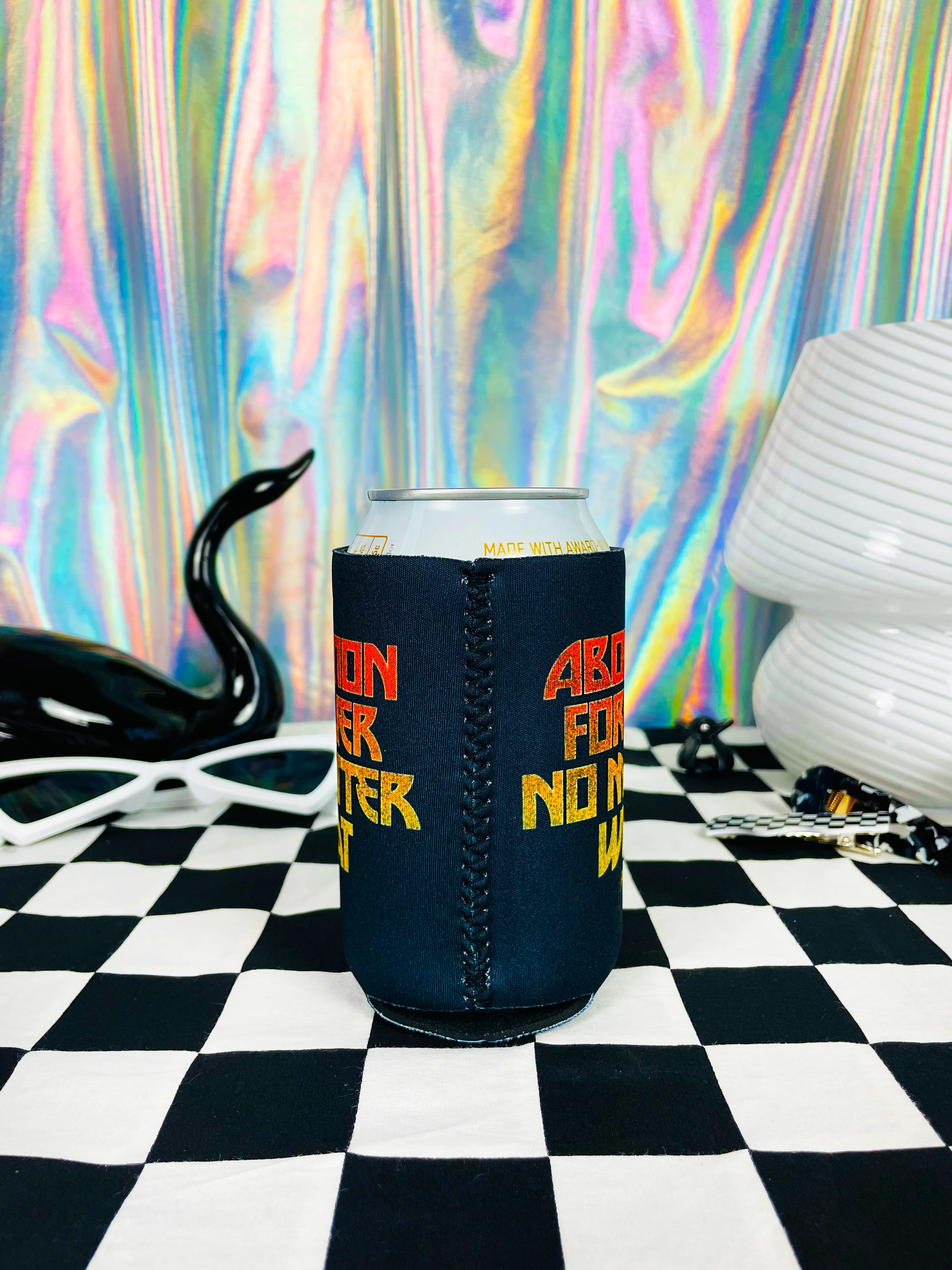 Abortion Forever Metal Koozie - Image 6