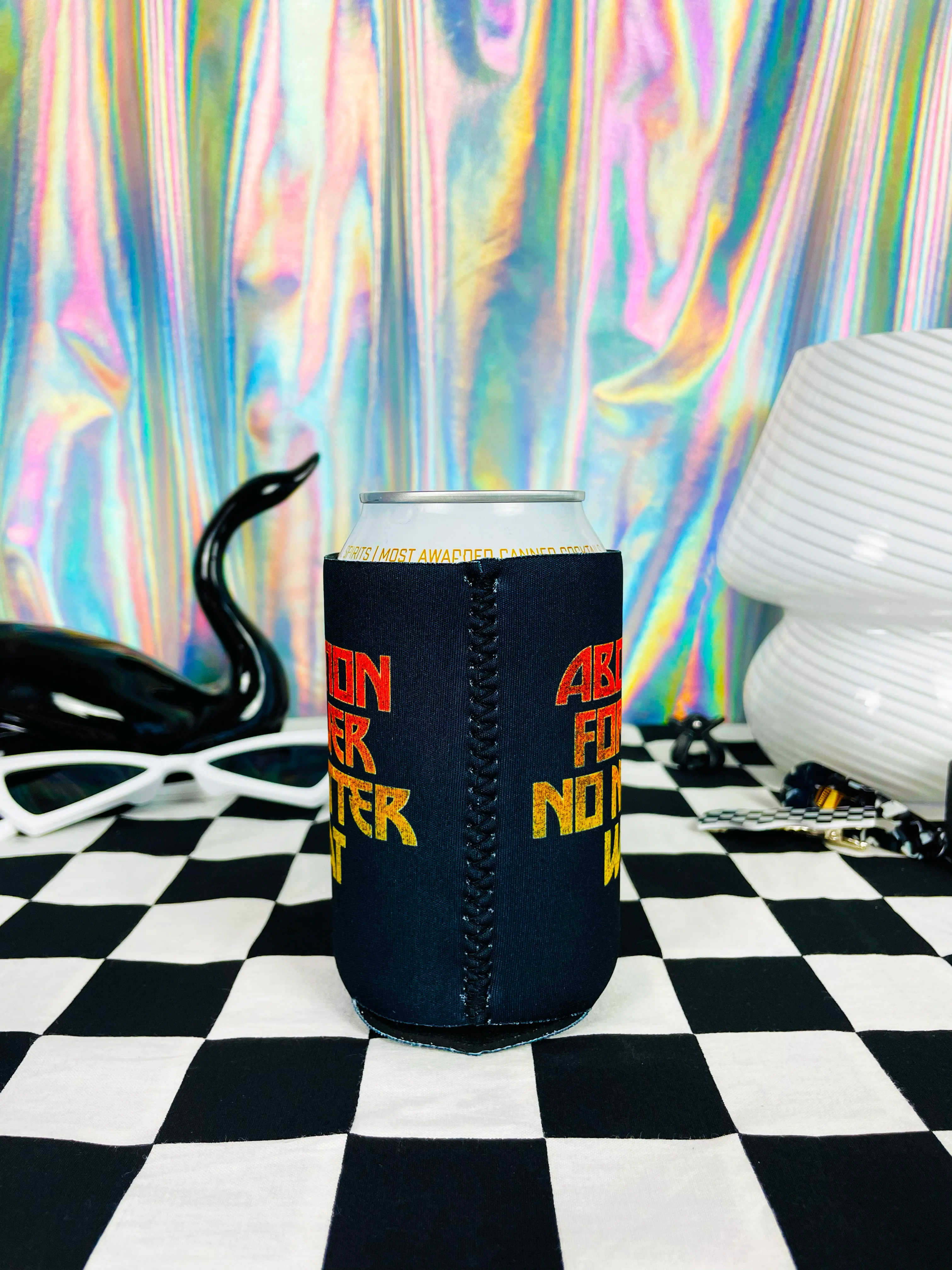 Abortion Forever Metal Koozie - Image 7