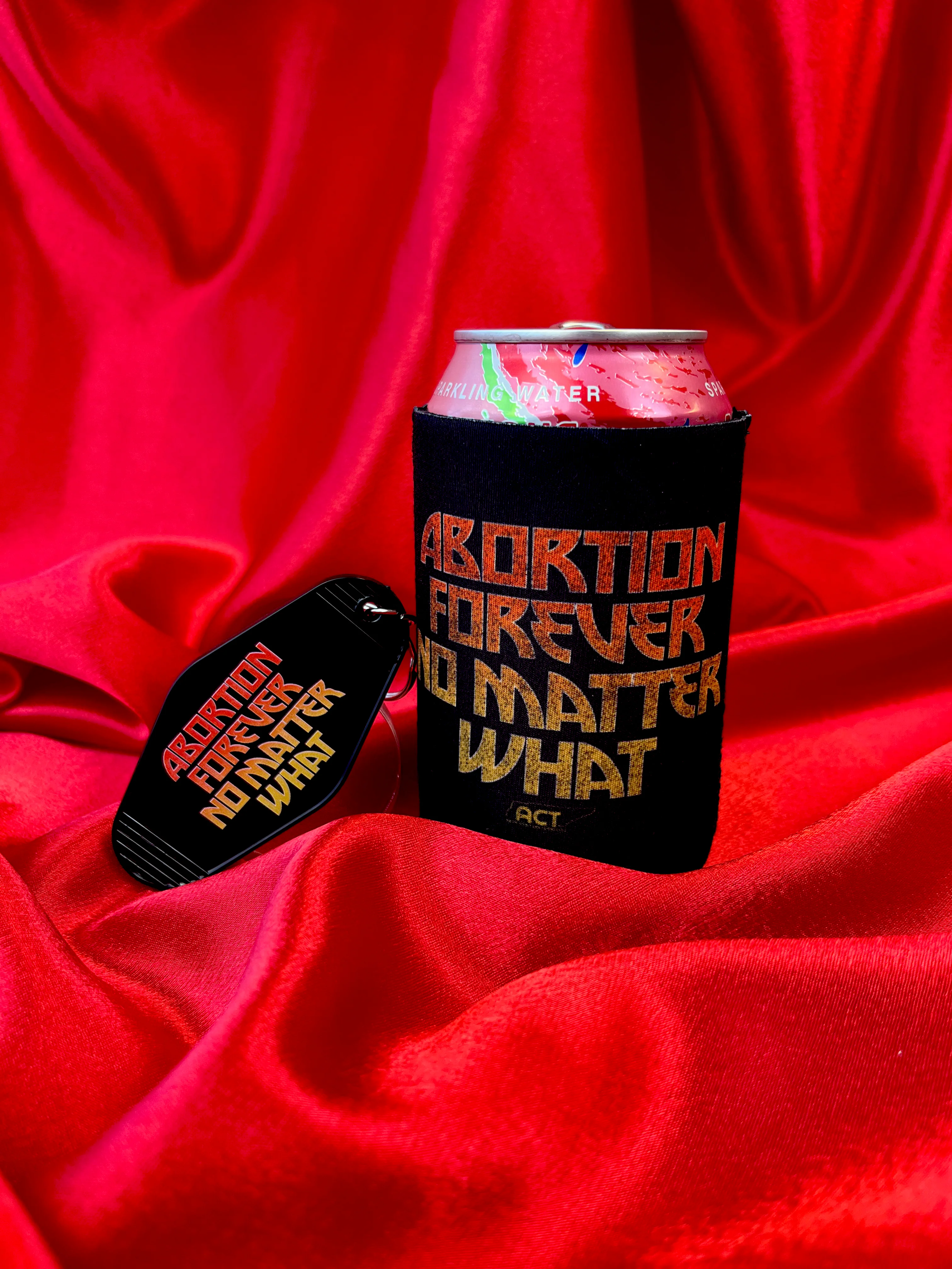 Abortion Forever Metal Motel Keychain - Image 4