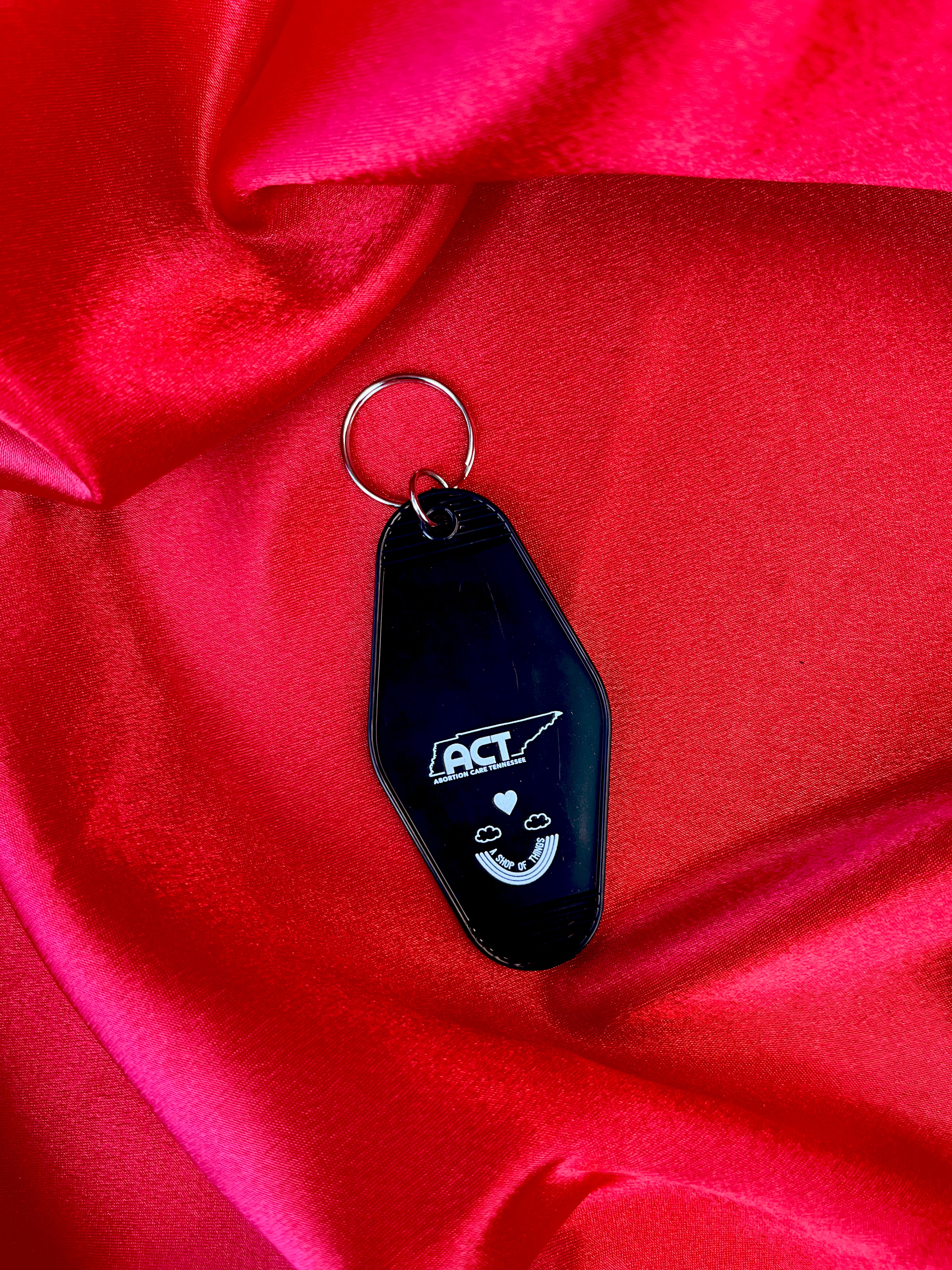 Abortion Forever Metal Motel Keychain - Image 5