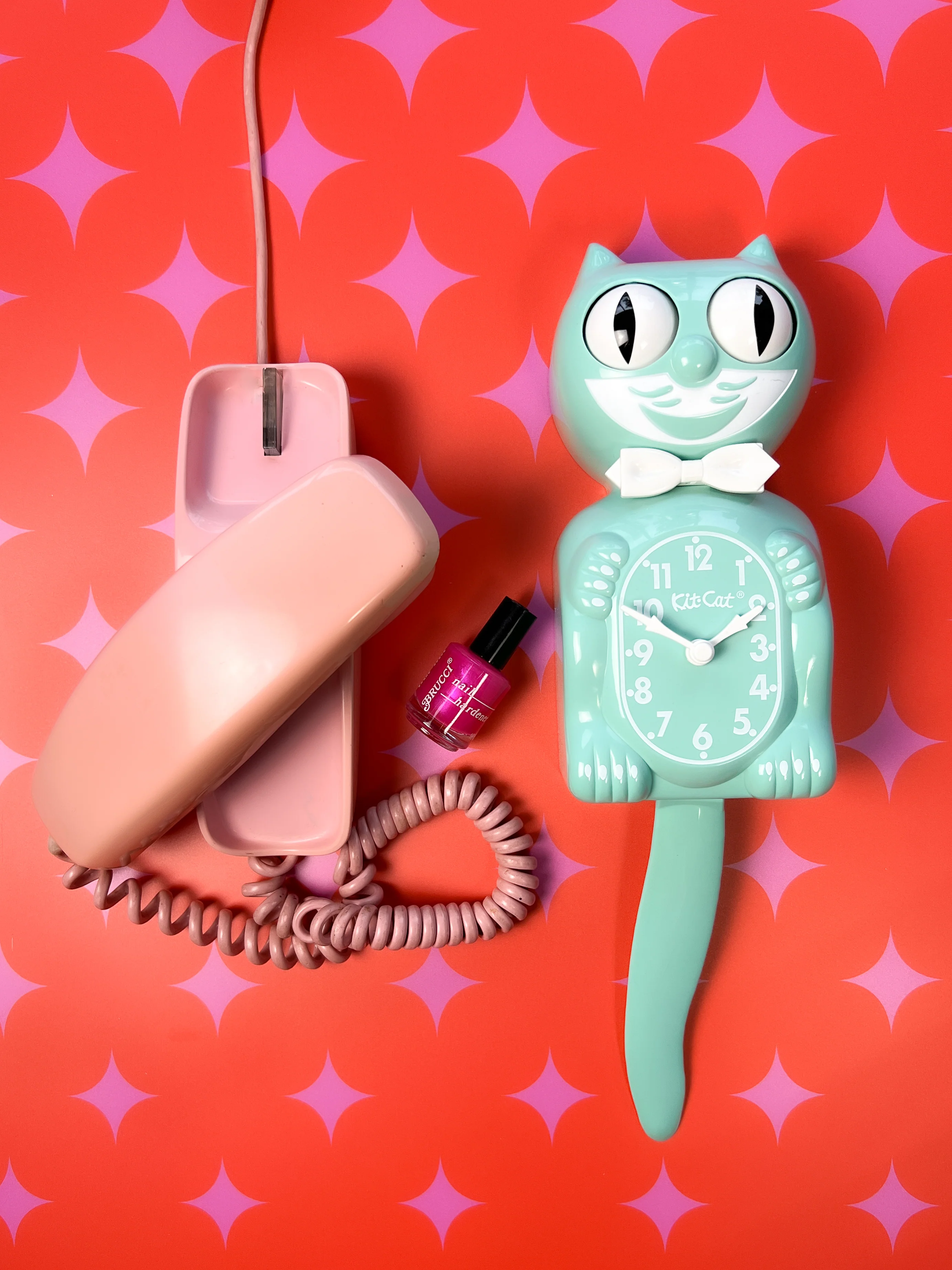 Ocean Waves Kitty-Cat Klock - Image 9