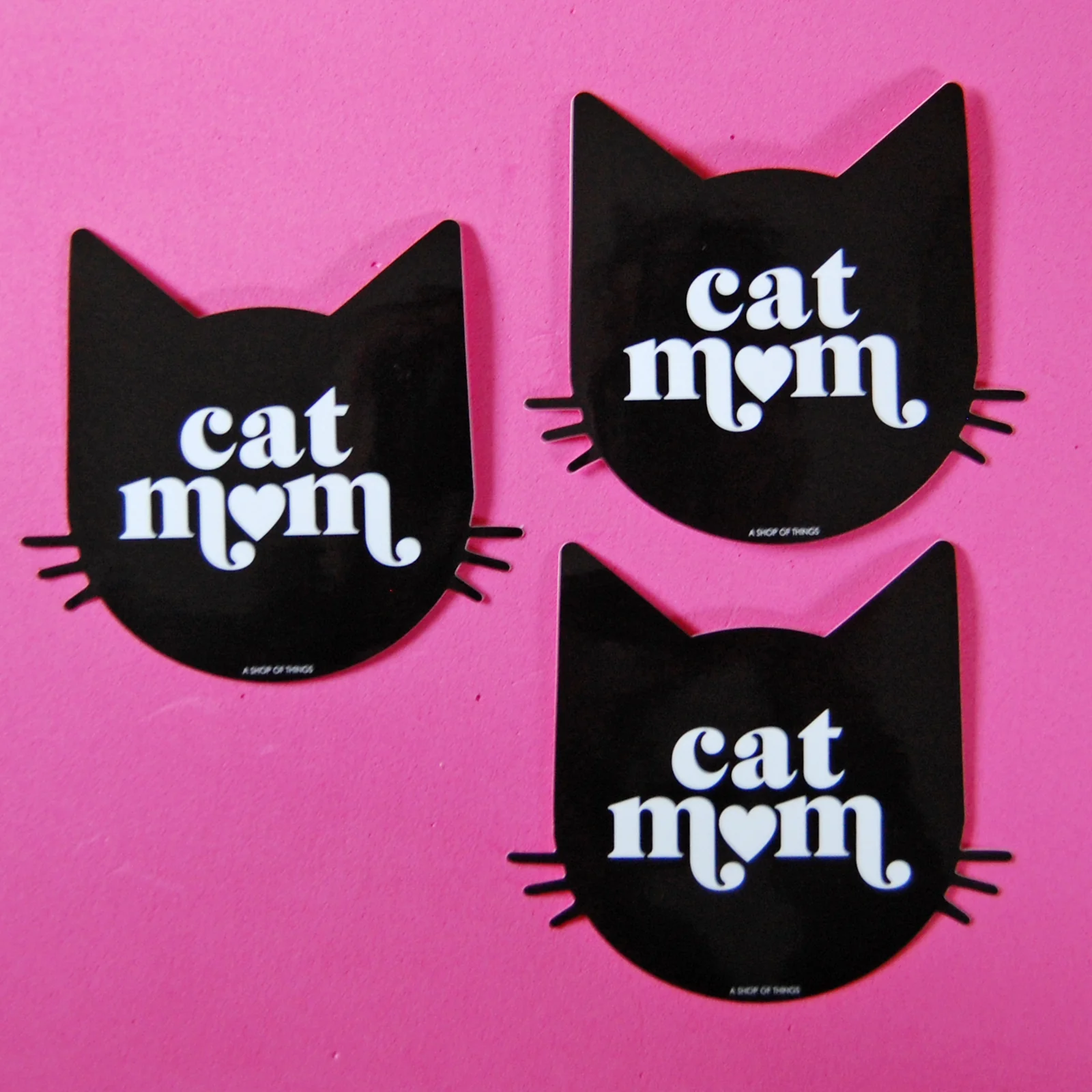 Cat Mom Sticker - Image 5