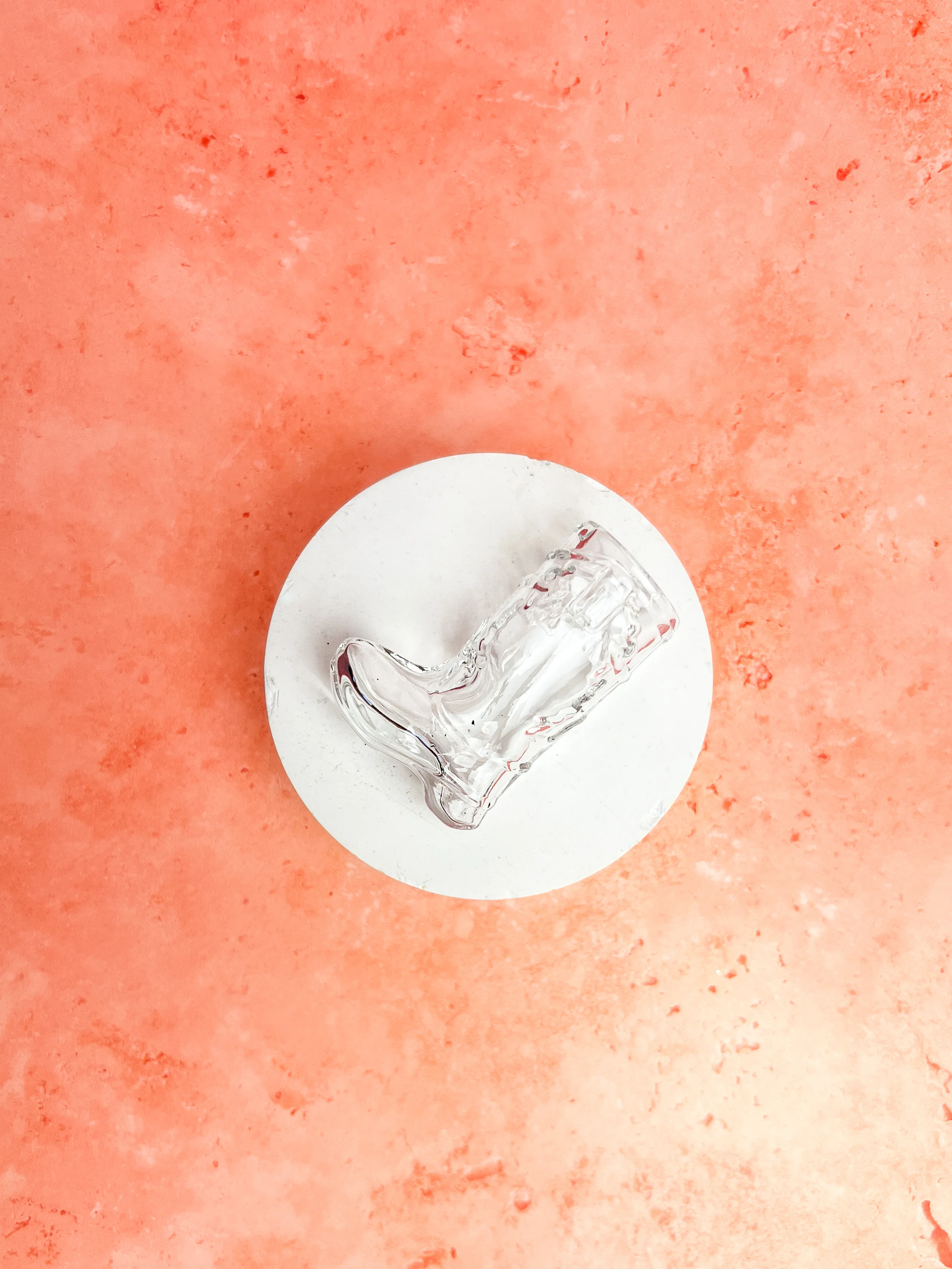 Clear Cowboy Boot Shot Glass - Image 6