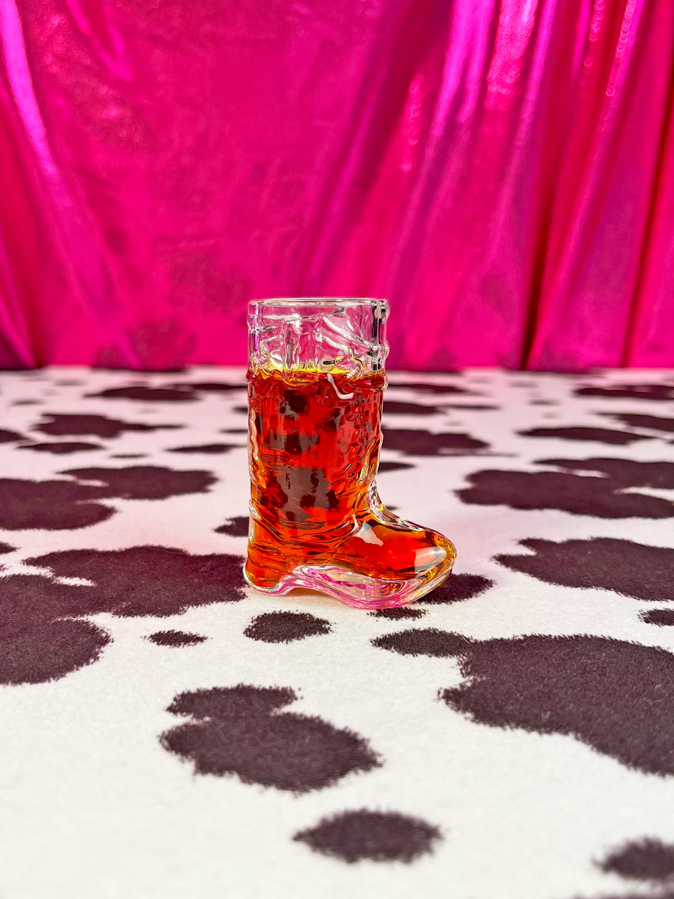 Clear Cowboy Boot Shot Glass - Image 8