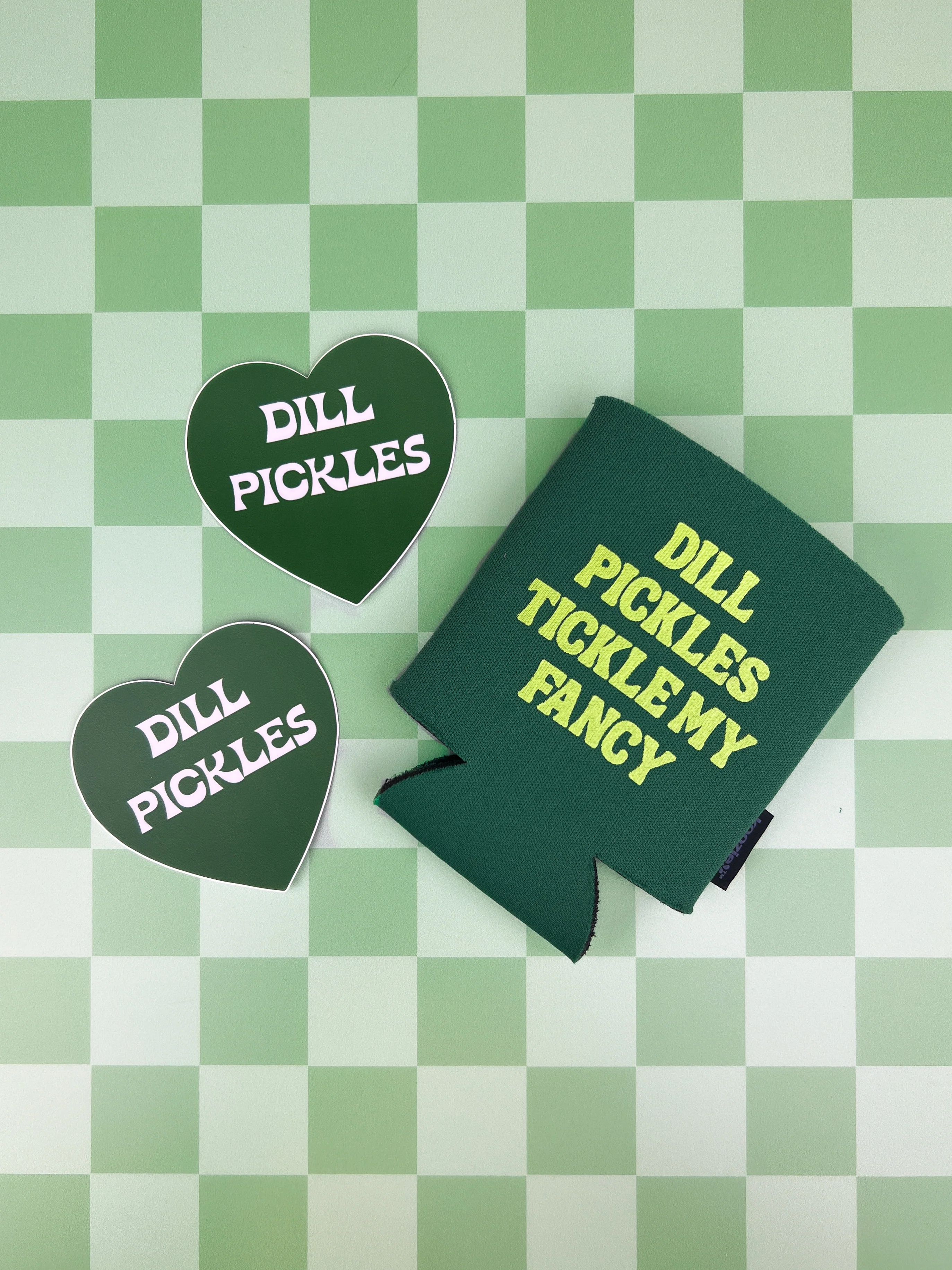 Dill Pickle Heart Sticker - Image 4
