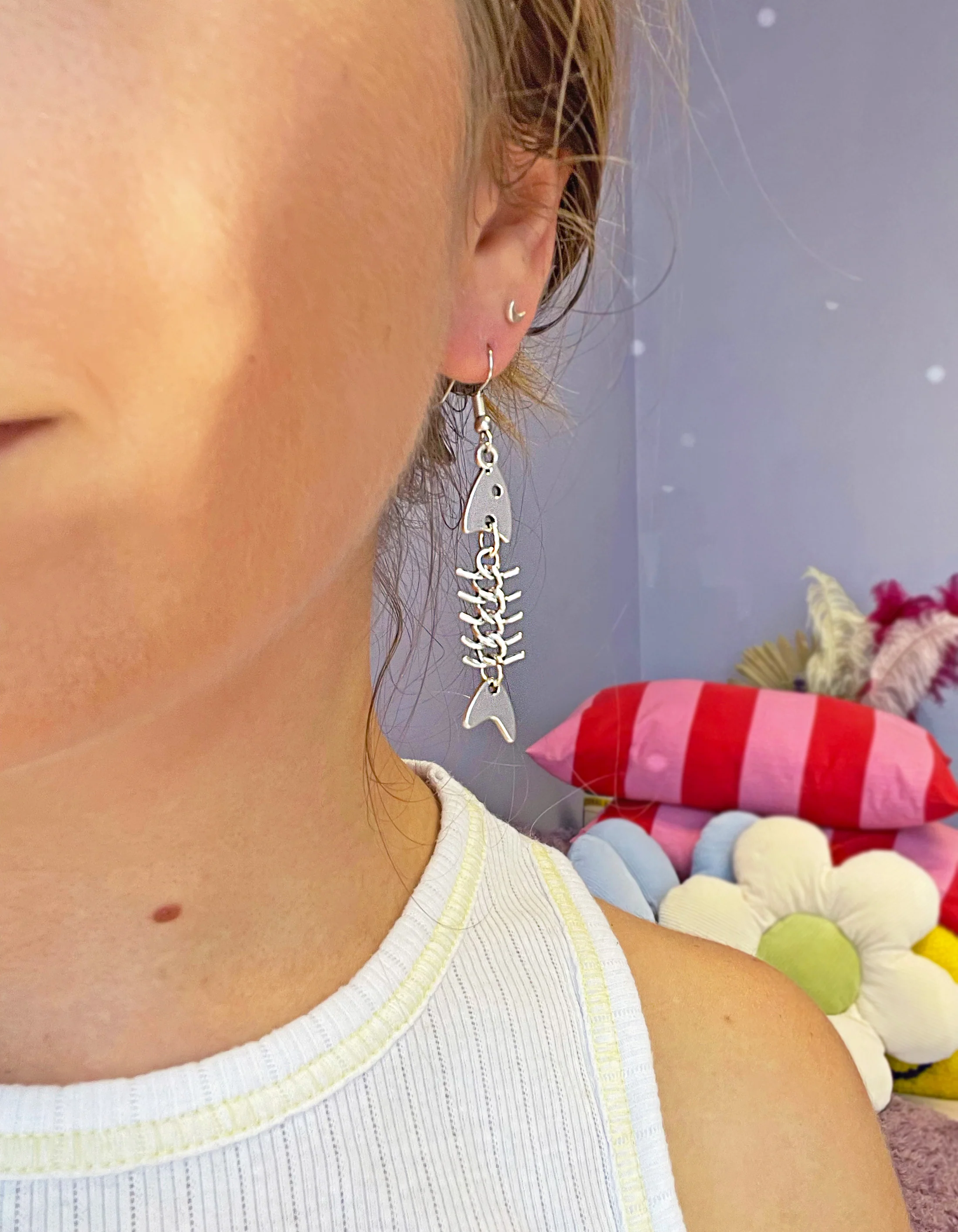 Fishbone Earrings - Image 3