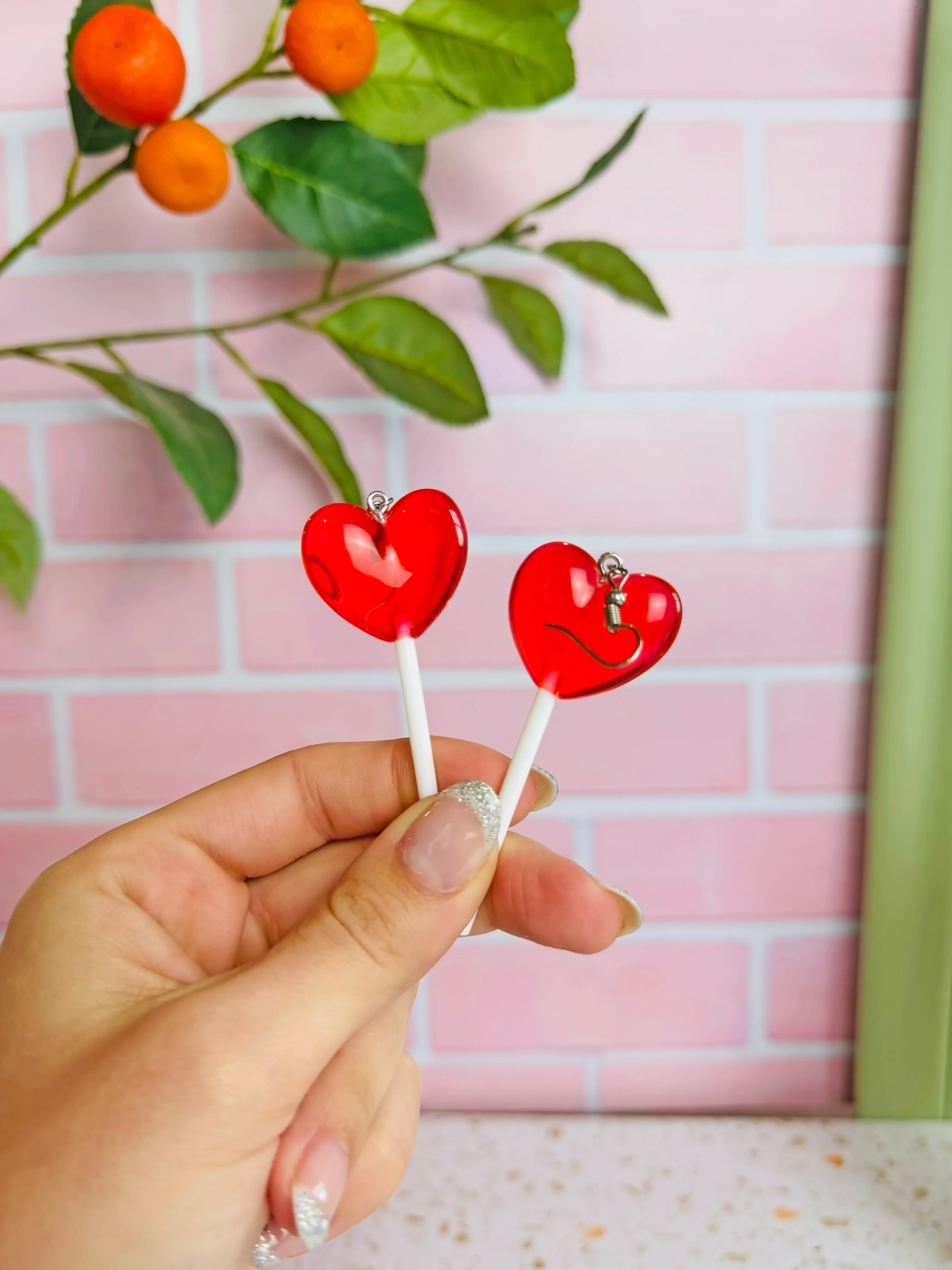 Heart Lolli Earrings - Image 5