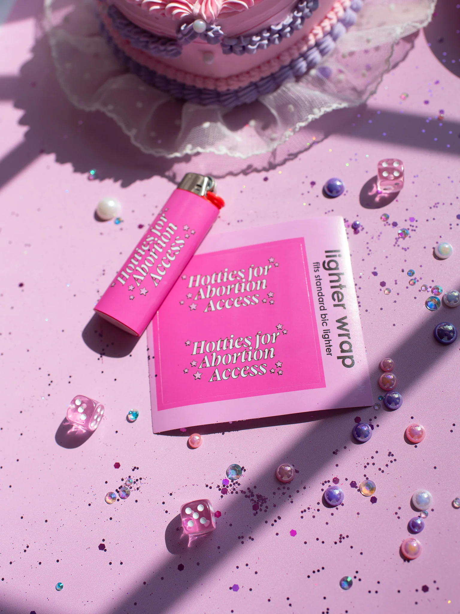 Hotties for Abortion Access Lighter Wrap - Image 4