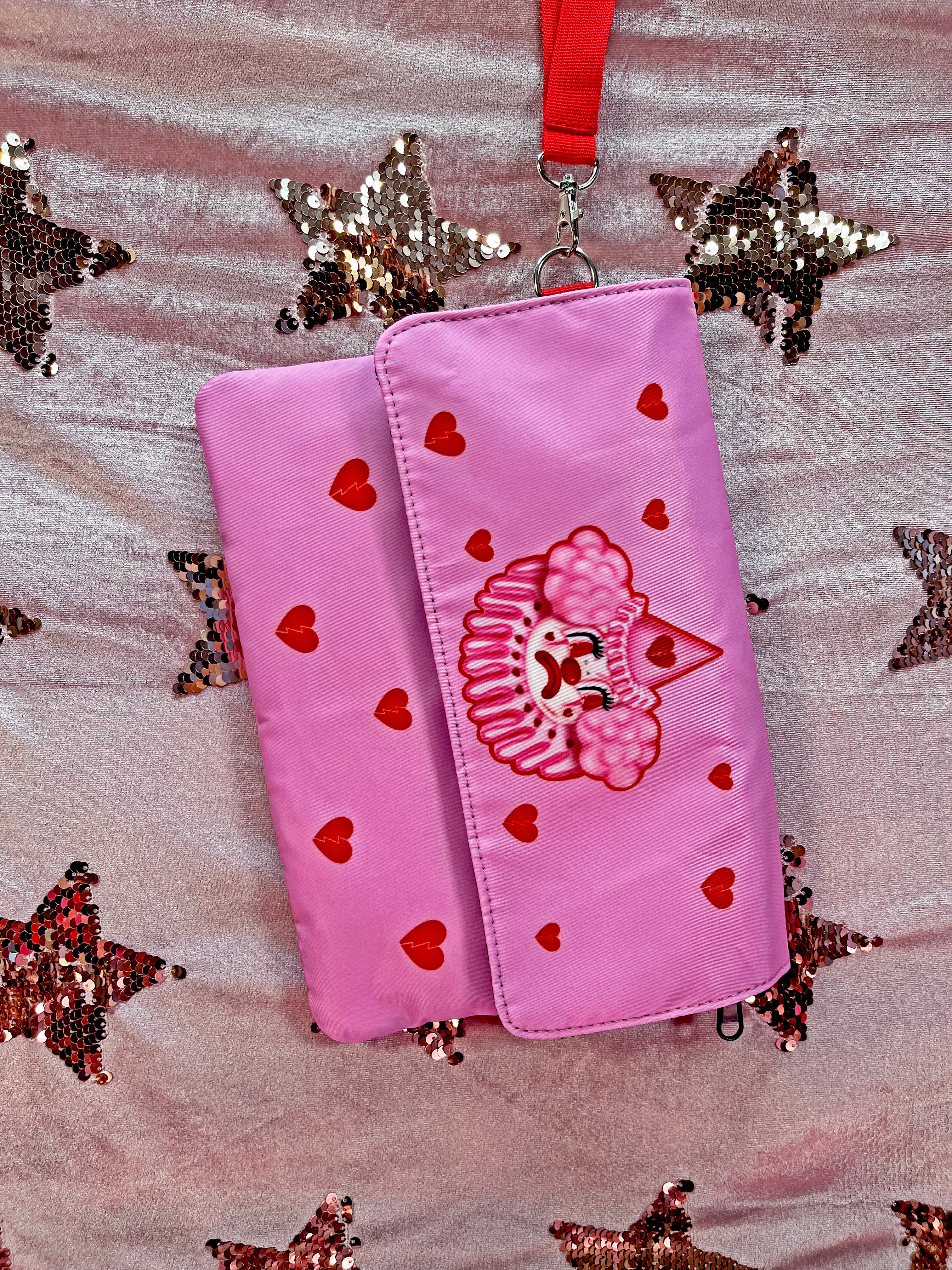 Smell Proof Bag with Lock- Sad Clown - Image 5