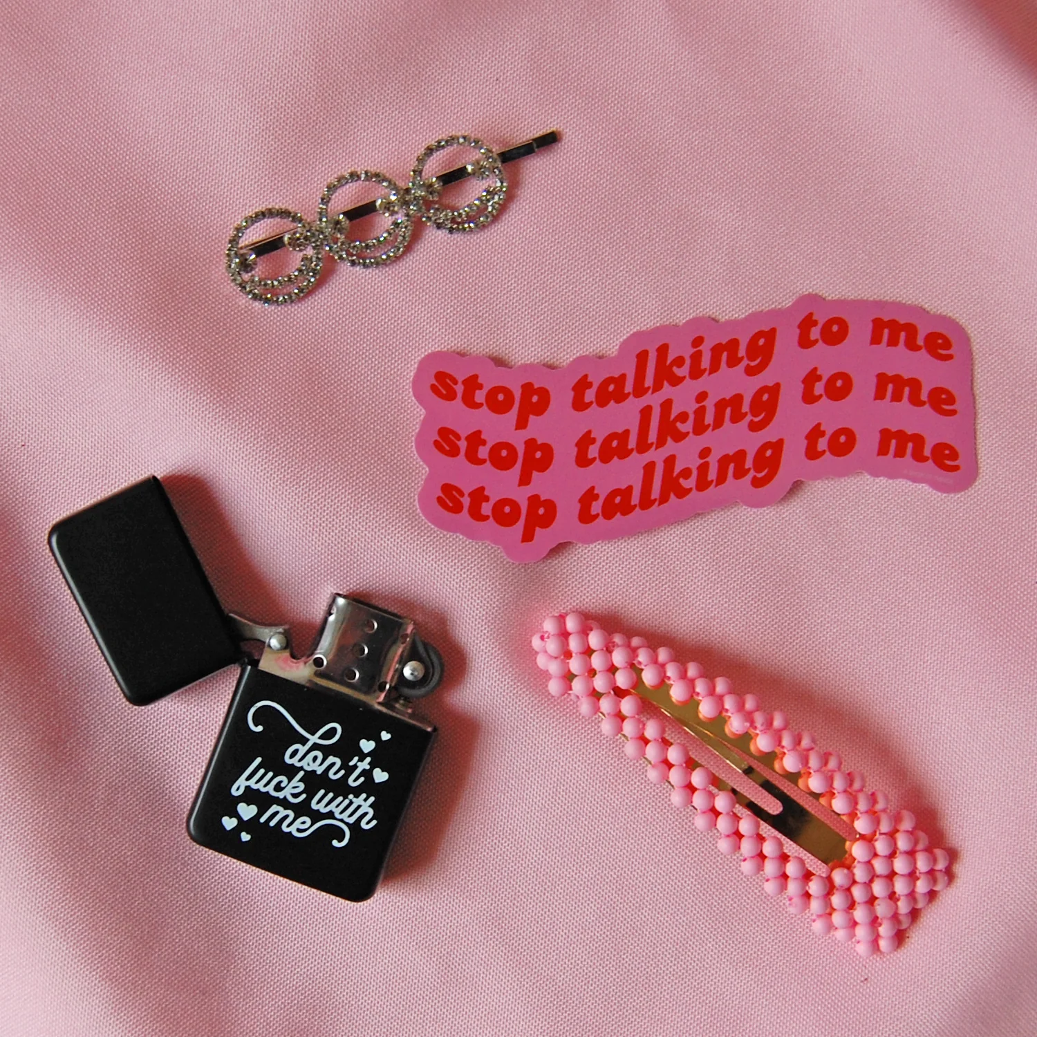 Stop Talking to Me Sticker - Image 3