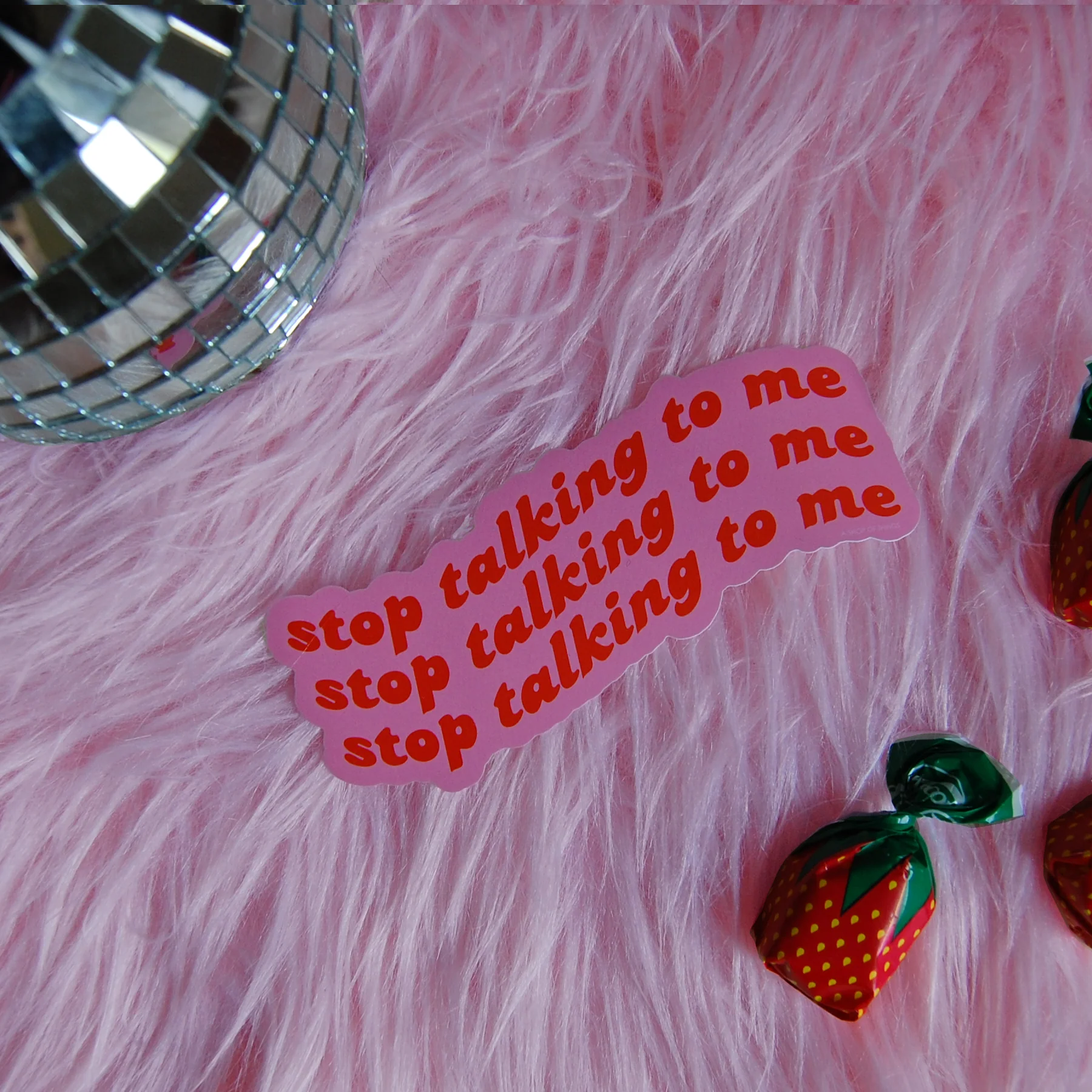 Stop Talking to Me Sticker - Image 5