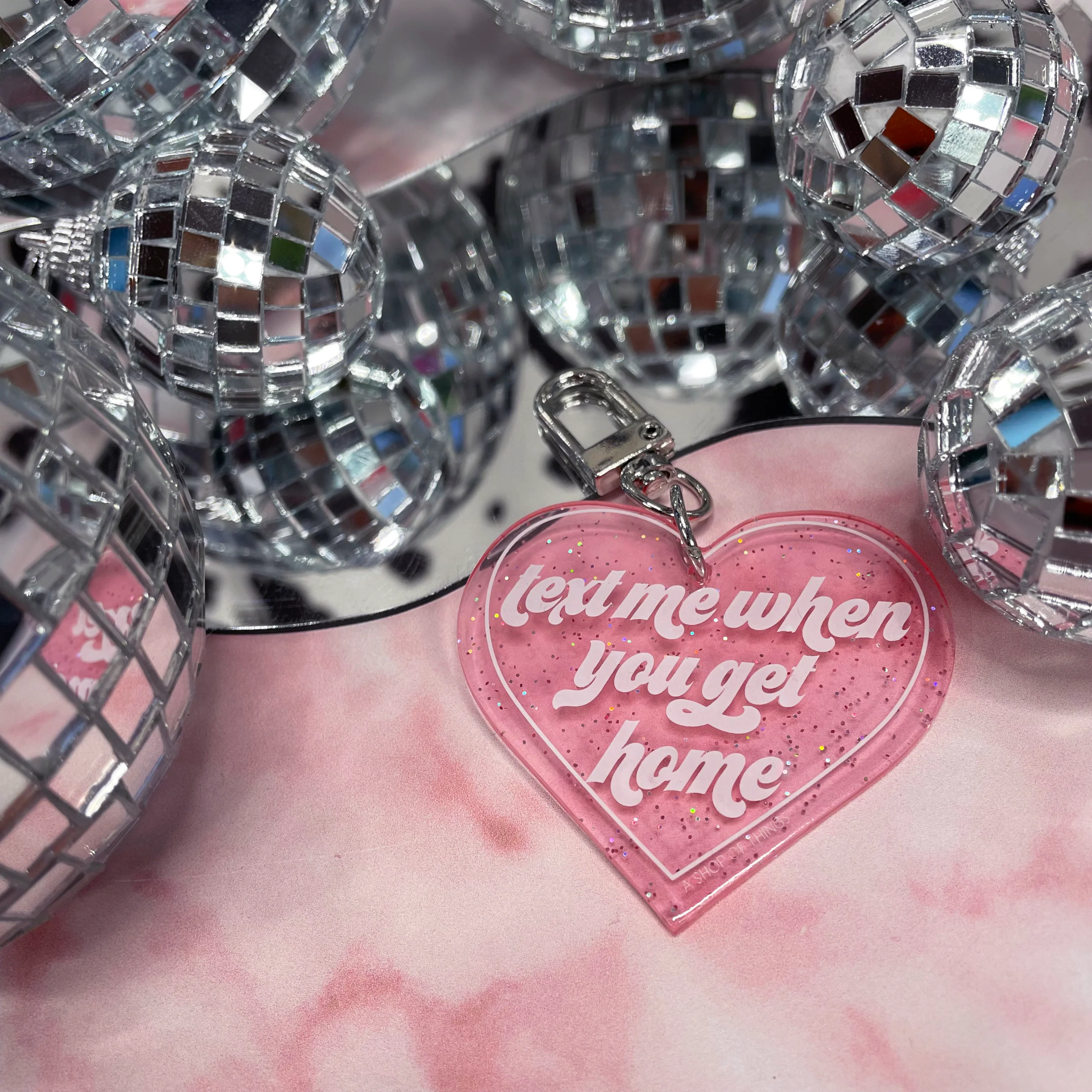 Text Me When You Get Home Keychain - Image 11