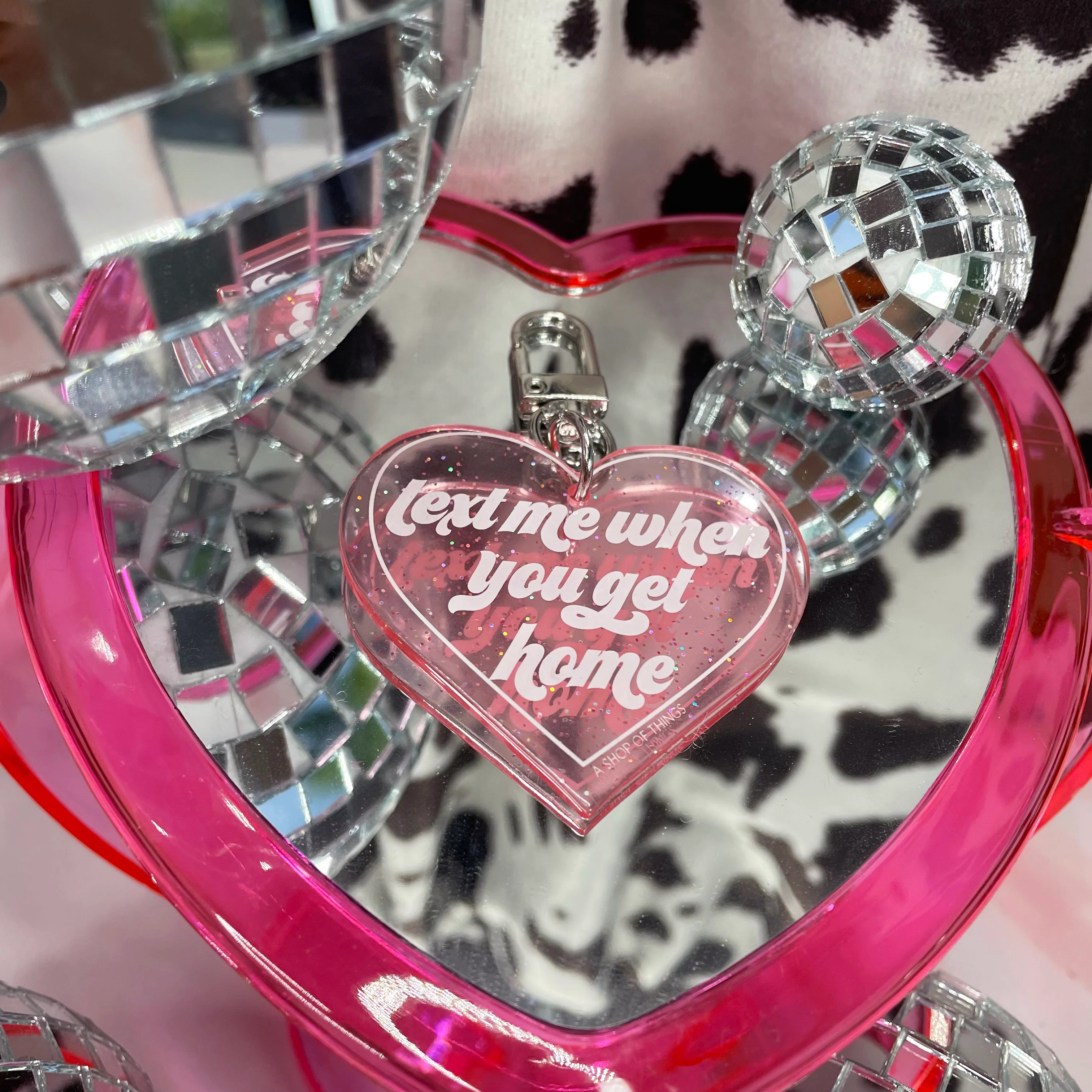 Text Me When You Get Home Keychain - Image 8