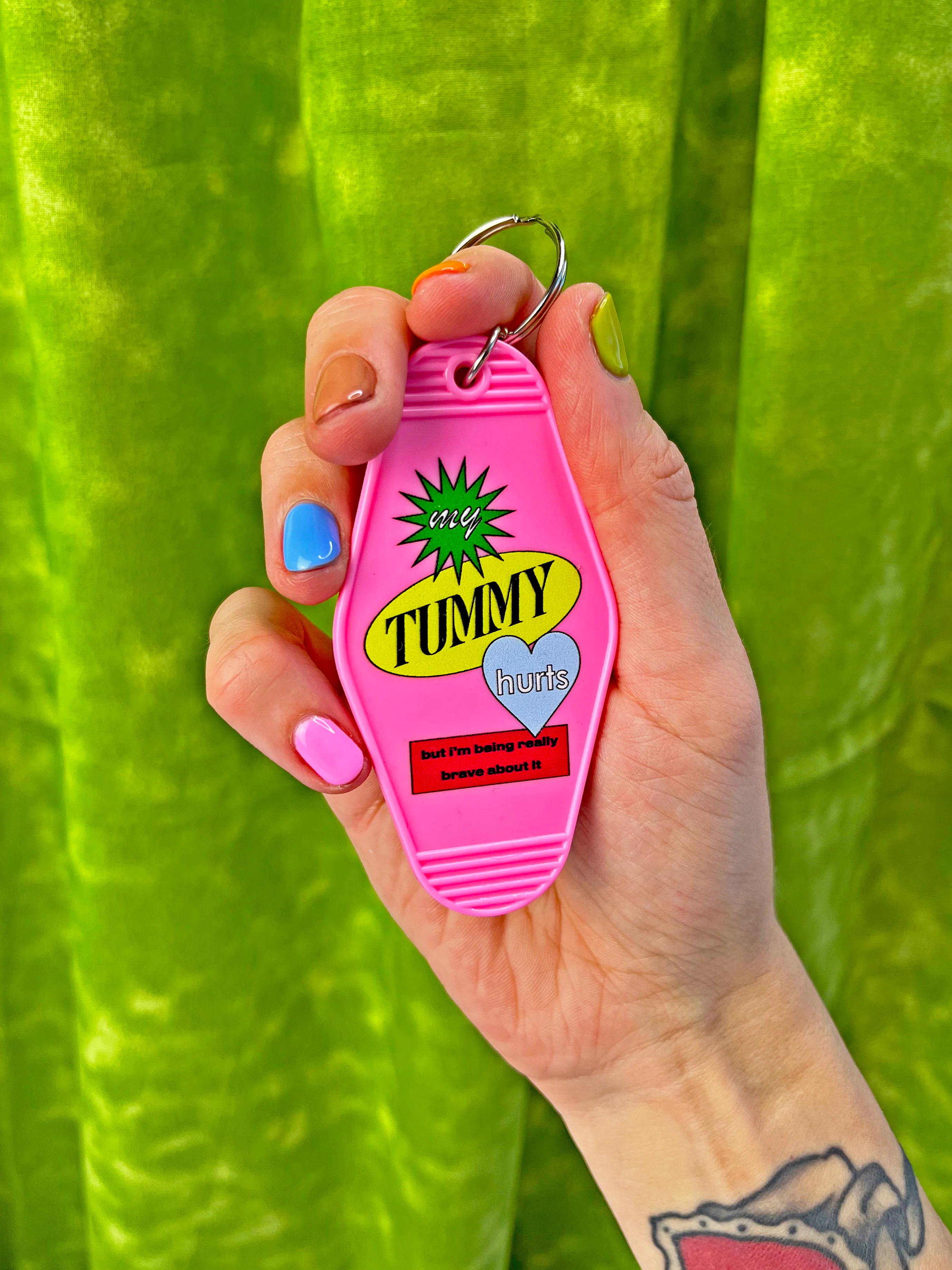 Tummy Ache Motel Keychain - Image 3