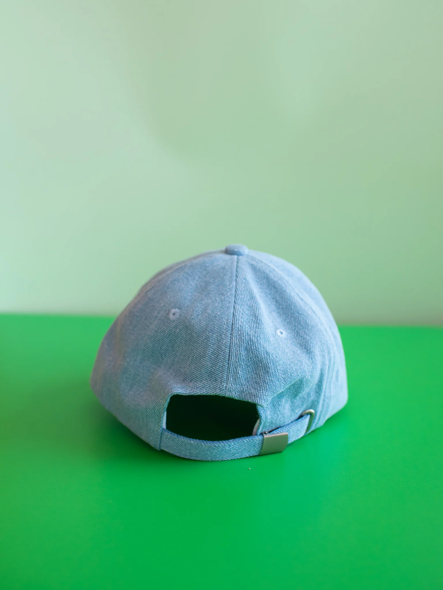 Everyone is Gay Denim Baseball Hat - Image 5