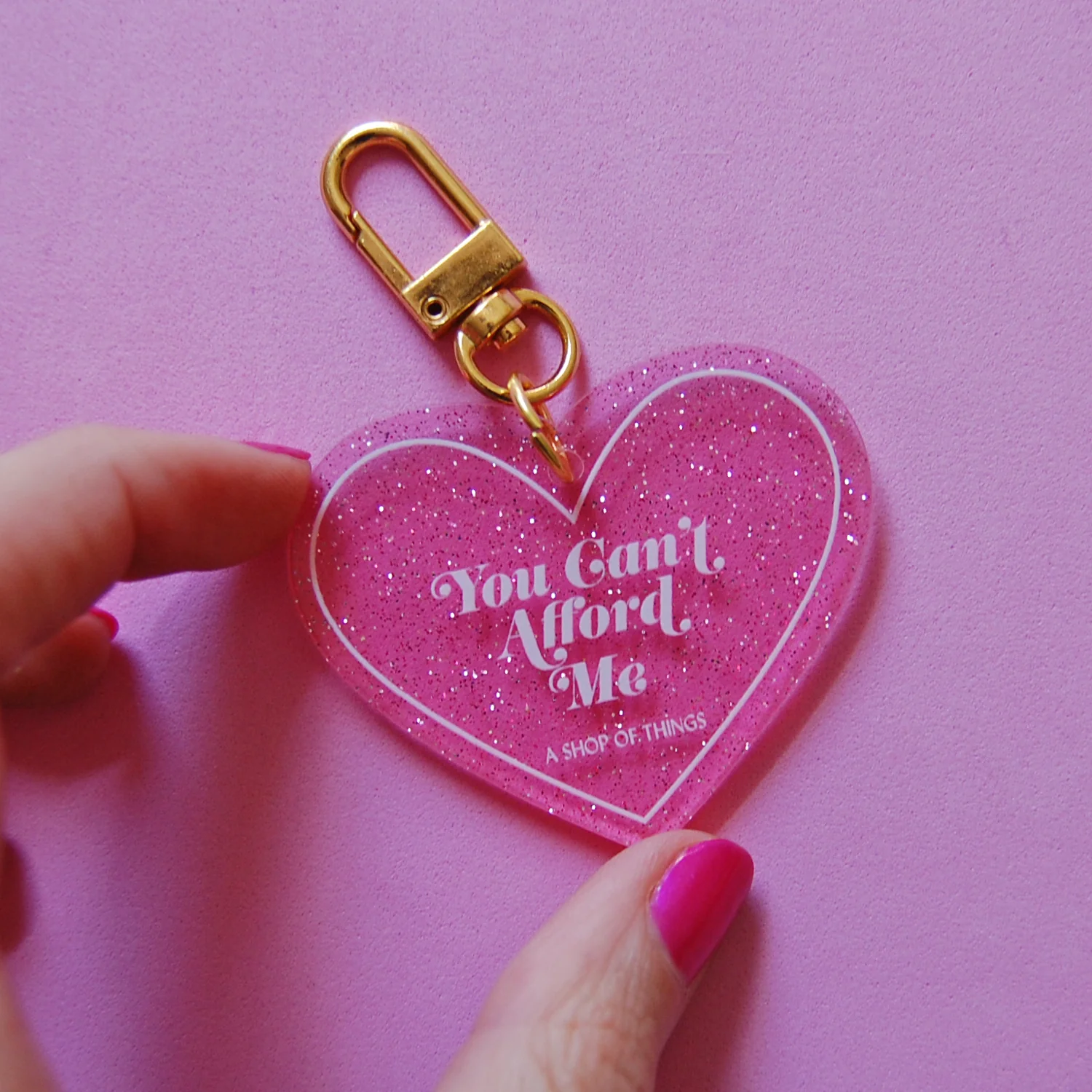 You Can't Afford me keychain - Image 7