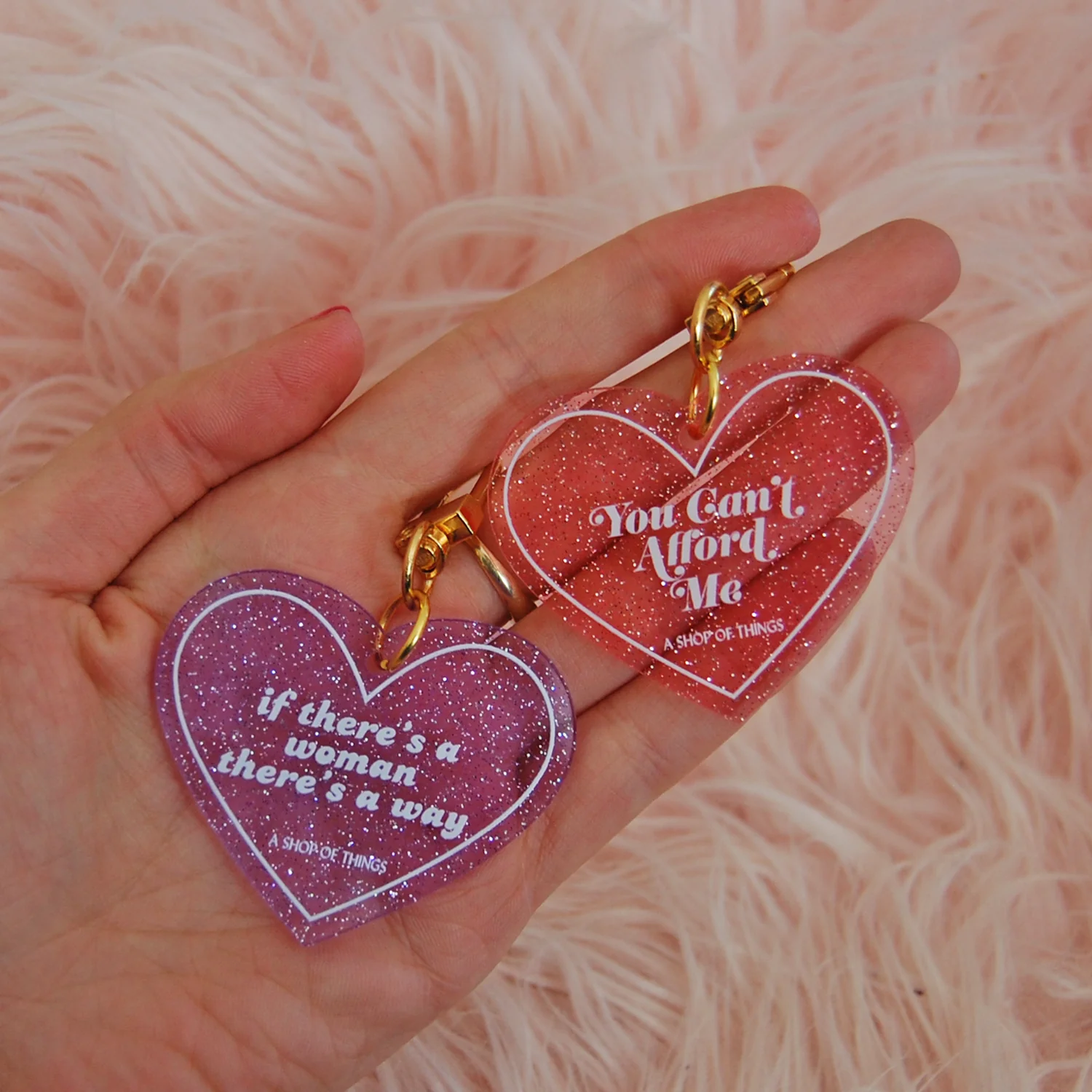 You Can't Afford me keychain - Image 9